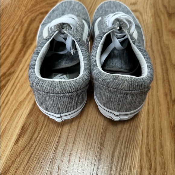 NWT Vans Old Skool RIB KNIT GRAY size 8.5 - Picture 4 of 7